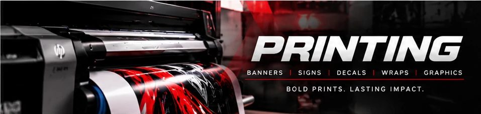 Printing and graphics: banners, signs, decals, wraps