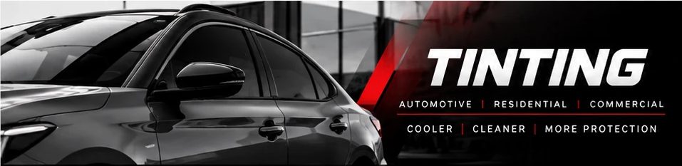 Automotive, residential and commercial window tinting